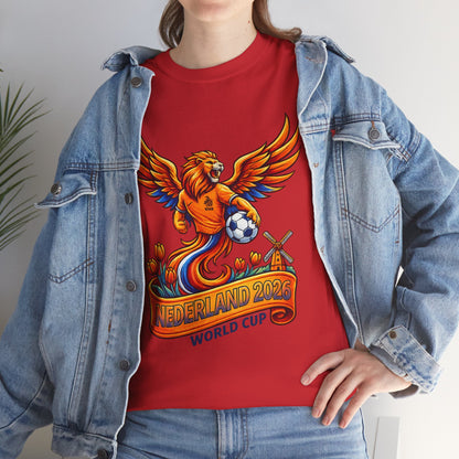 Netherlands 2022 World Cup Lion Graphic Tee