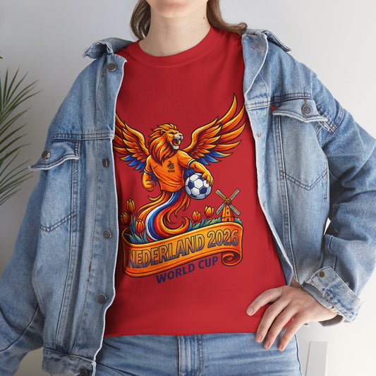 Netherlands 2022 World Cup Lion Graphic Tee