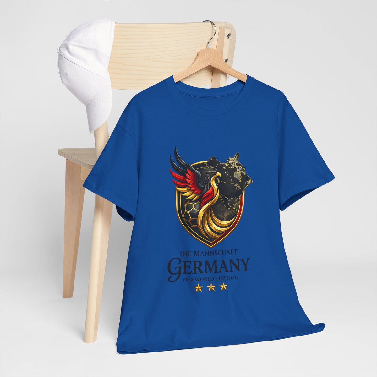 Germany Football Tee — The Mannschaft World Cup 2014 Retro Crest