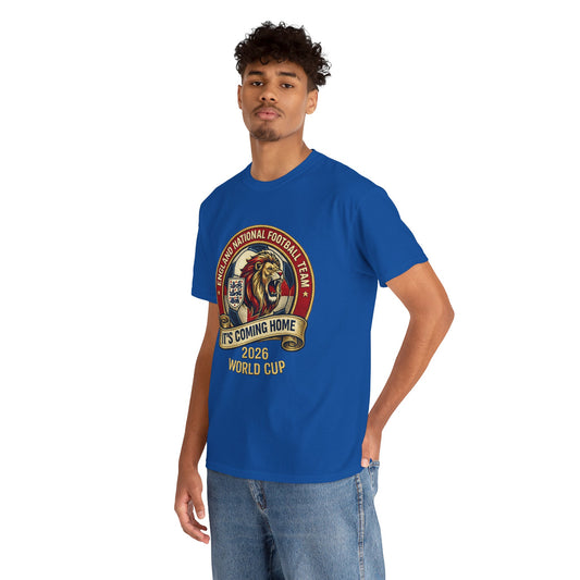 England Football 'It's Coming Home' 2026 World Cup T-Shirt