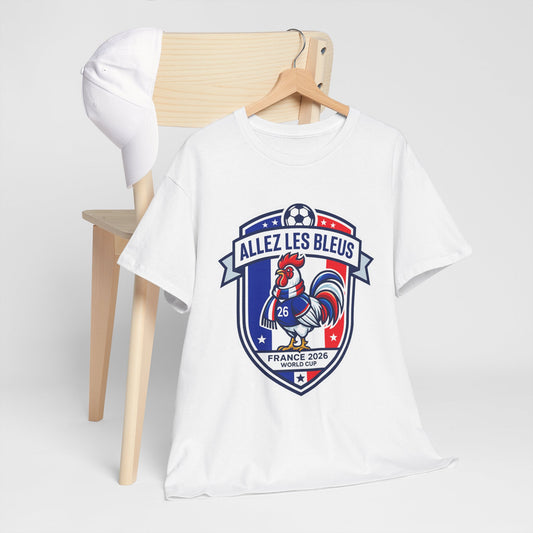 Allez Les Bleus France 2026 Soccer Crest T‑Shirt