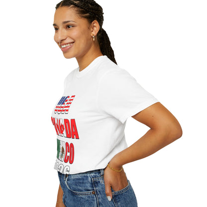 USA Canada Mexico 2026 T-Shirt — North America Soccer Tournament Fan Tee