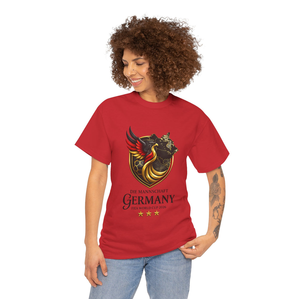 Germany Football Tee — The Mannschaft World Cup 2014 Retro Crest
