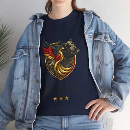 Germany Football Tee — The Mannschaft World Cup 2014 Retro Crest