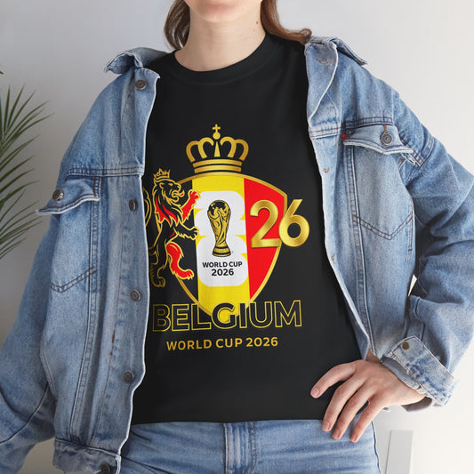 Belgium World Cup 2026 T‑Shirt