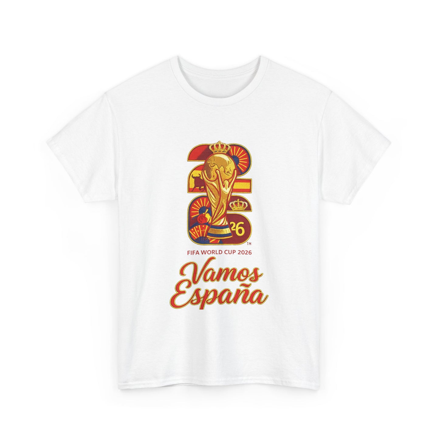 Spain World Cup 2026 T-Shirt – Vamos España Soccer Fan Tee