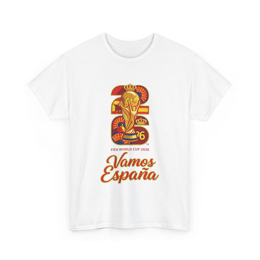 Spain World Cup 2026 T-Shirt – Vamos España Soccer Fan Tee