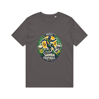 Samba Football T-Shirt — Brazil Soccer Crest Tee