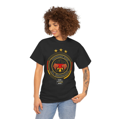 Germany Soccer Crest T-Shirt – Die Mannschaft 2020 World Cup Emblem