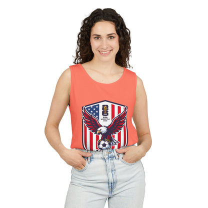 USA Soccer Eagle Tank Top – Patriotic American Soccer Fan Jersey