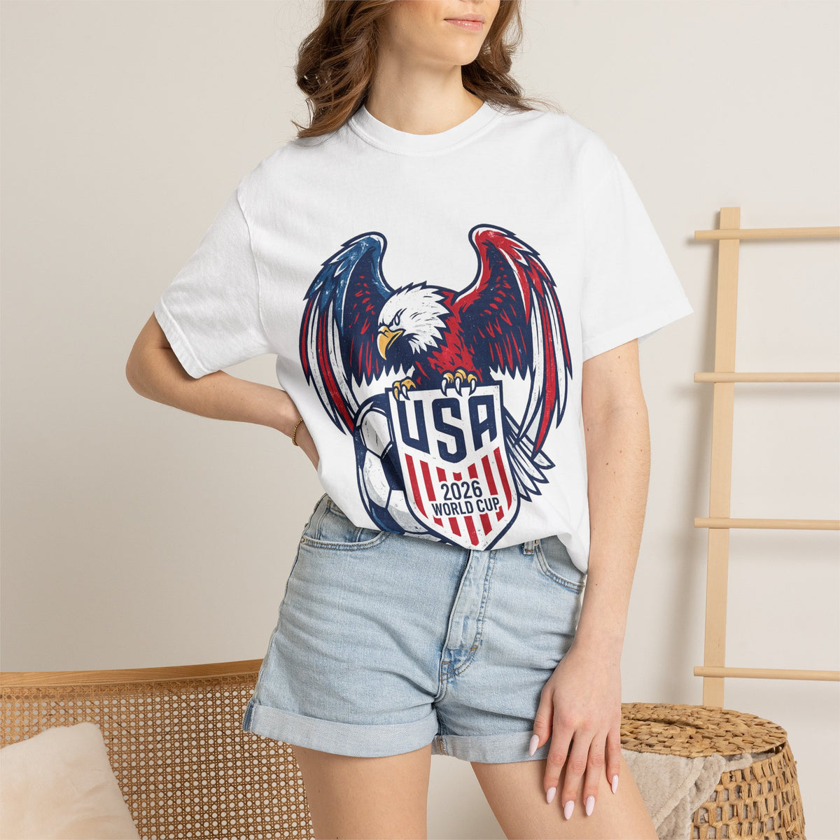 USA 2026 World Cup Eagle Soccer T-Shirt