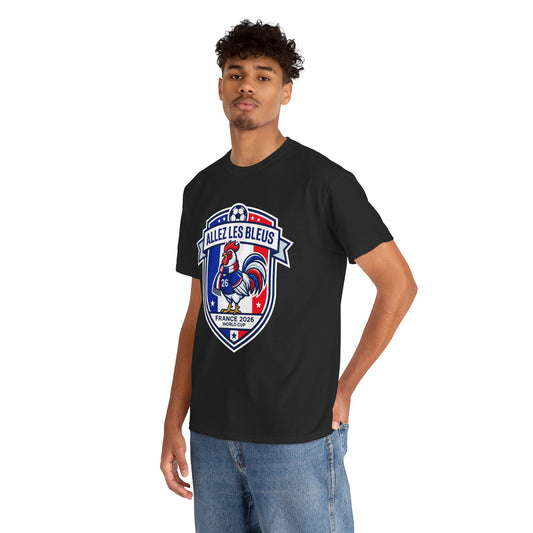 Allez Les Bleus France 2026 Soccer Crest T‑Shirt