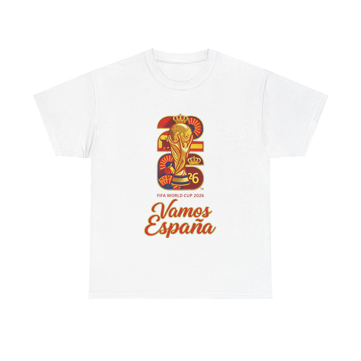 Spain World Cup 2026 T-Shirt – Vamos España Soccer Fan Tee