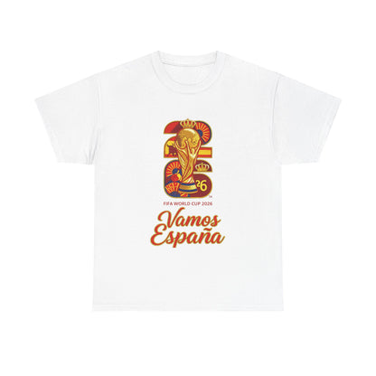 Spain World Cup 2026 T-Shirt – Vamos España Soccer Fan Tee