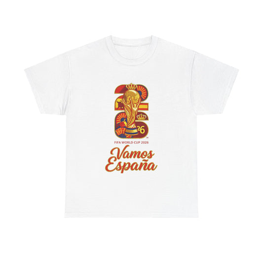 Spain World Cup 2026 T-Shirt – Vamos España Soccer Fan Tee