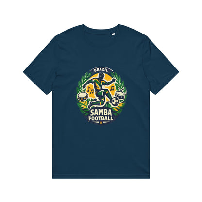 Samba Football T-Shirt — Brazil Soccer Crest Tee