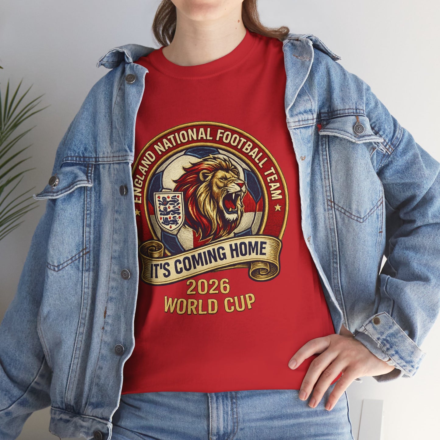 England Football 'It's Coming Home' 2026 World Cup T-Shirt