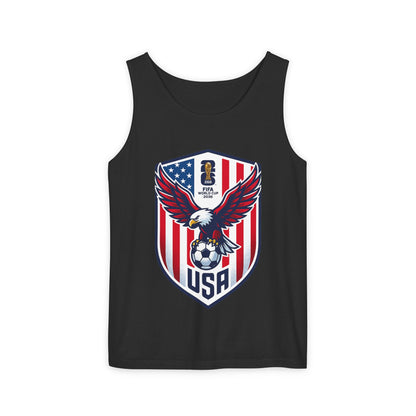 USA Soccer Eagle Tank Top – Patriotic American Soccer Fan Jersey