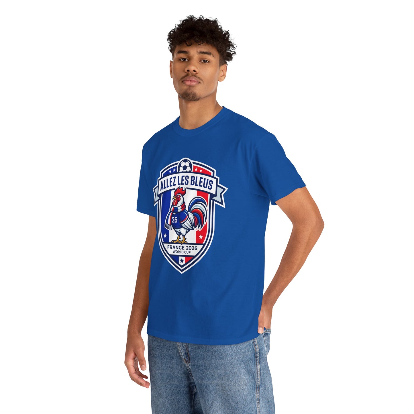 Allez Les Bleus France 2026 Soccer Crest T‑Shirt