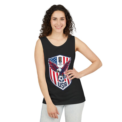 USA Soccer Eagle Tank Top – Patriotic American Soccer Fan Jersey