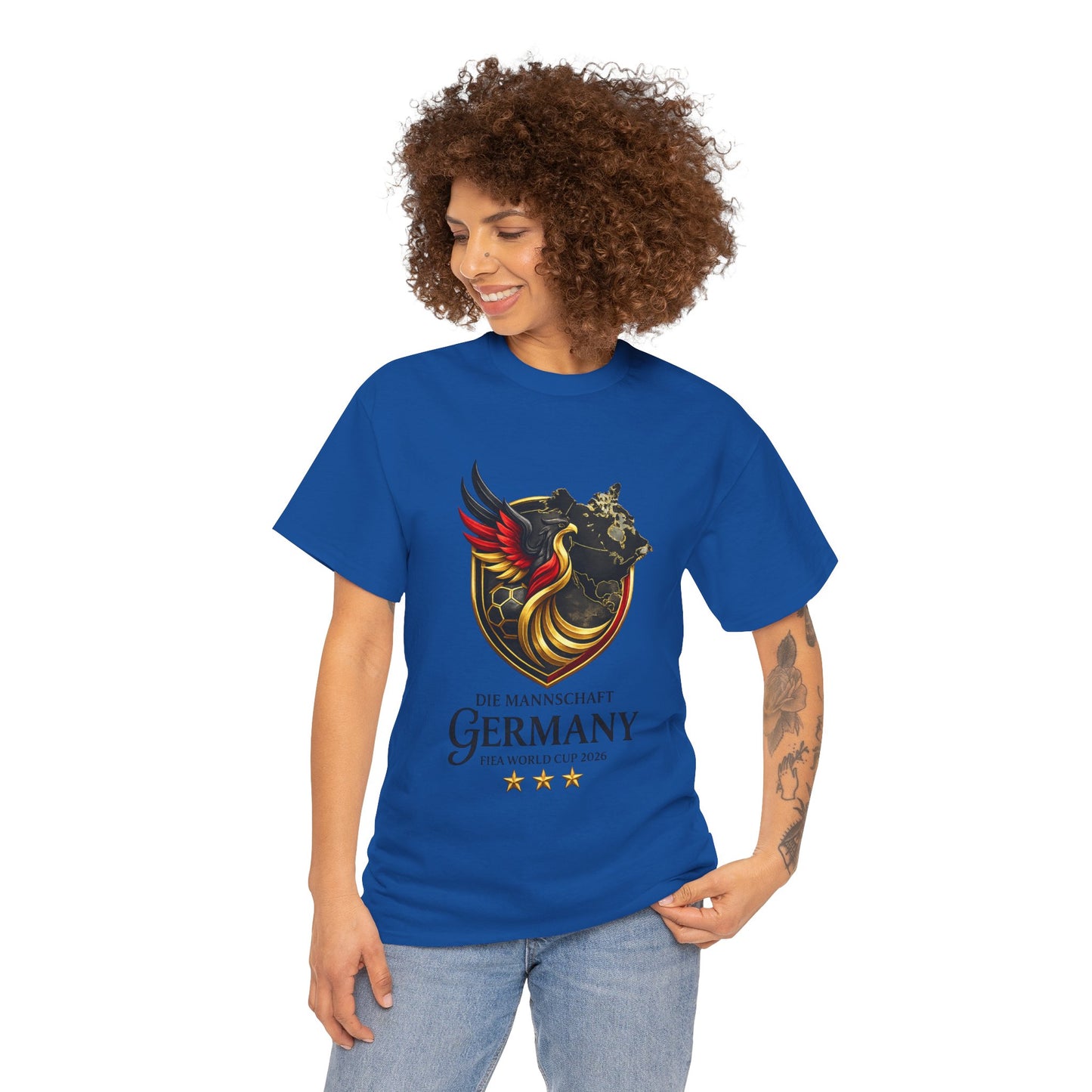Germany Football Tee — The Mannschaft World Cup 2014 Retro Crest