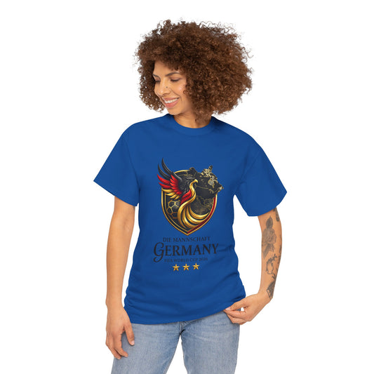 Germany Football Tee — The Mannschaft World Cup 2014 Retro Crest