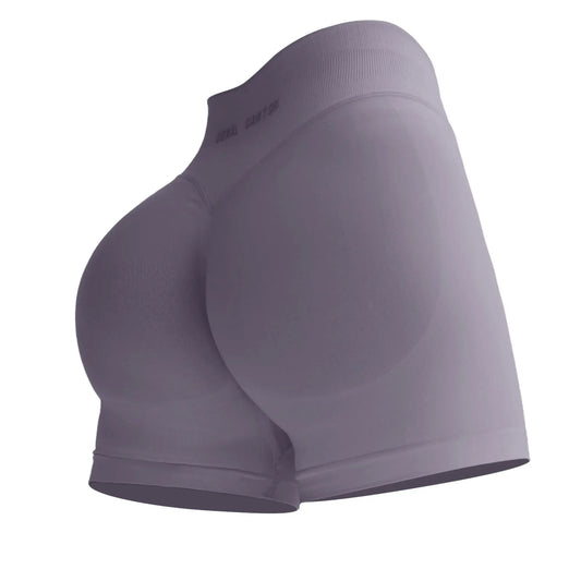 Coral Canton Impact Shorts High Waistband Butt Lifting