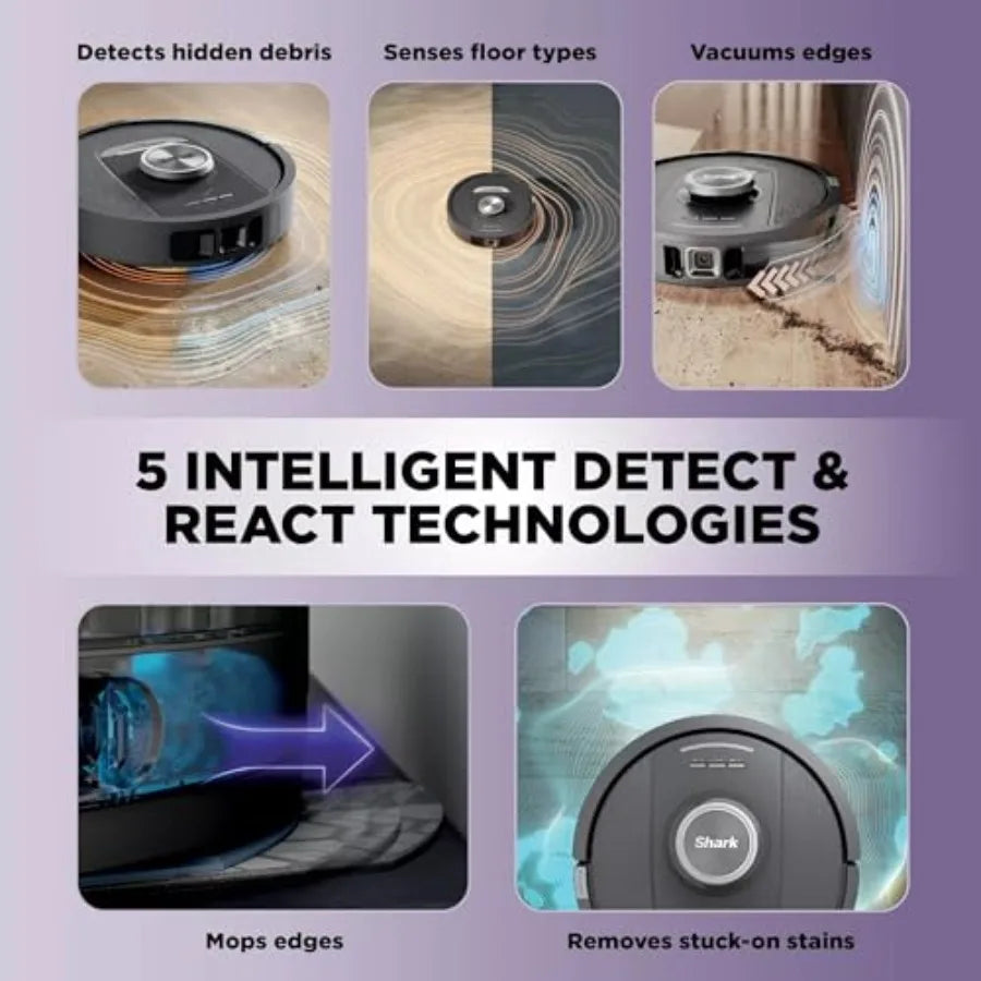 2-in-1 Robot Vacuum and Mop with Smart Navigation | Efficient Cleaning for Homes 2