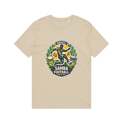 Samba Football T-Shirt — Brazil Soccer Crest Tee
