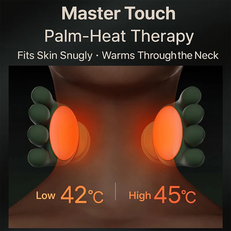 2025 Bionic Neck Shoulder Massager N7 Kneading Massager Shawl 3-Level Modes Neck Cervical Waist Leg Body Muscles Massage Pillow 4
