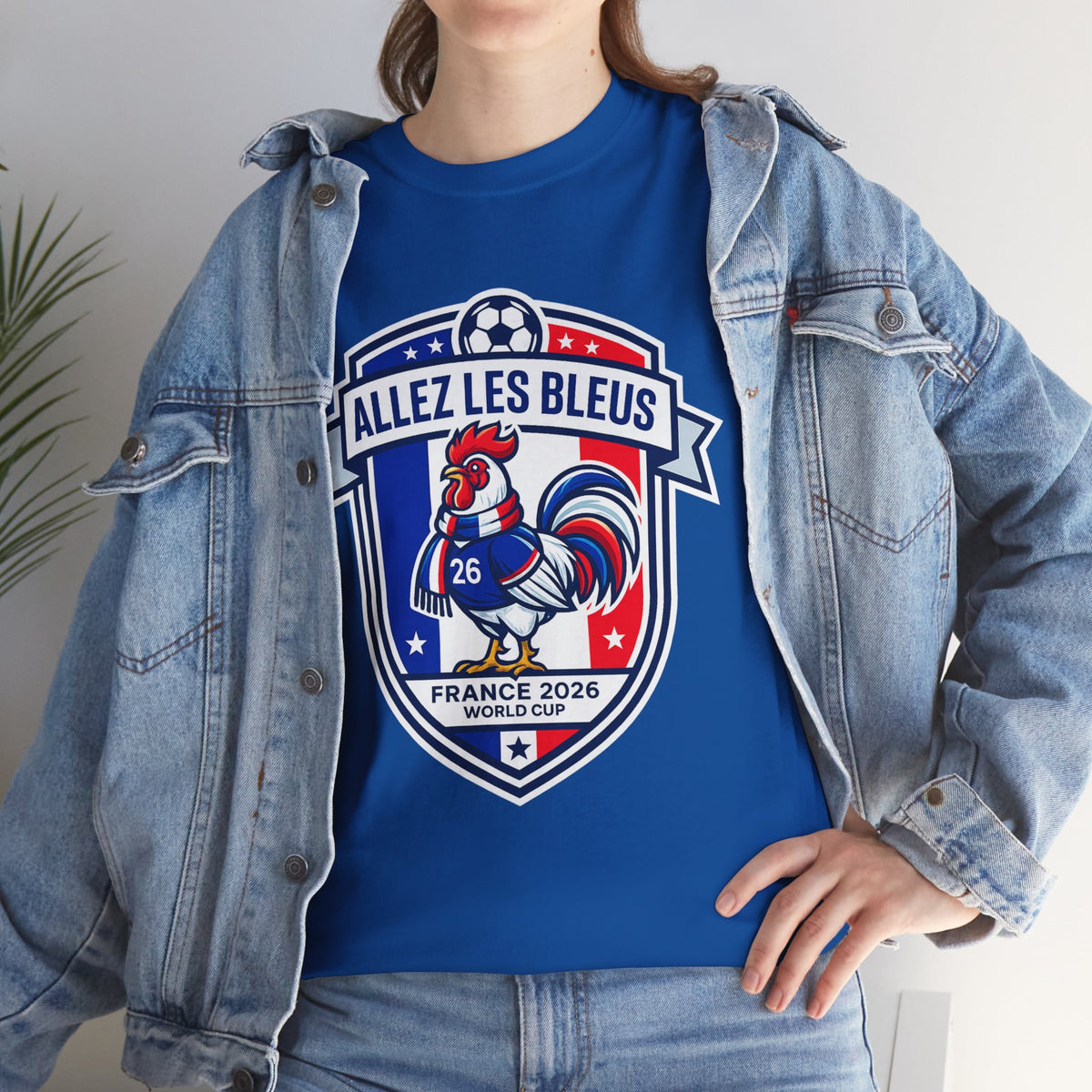 Allez Les Bleus France 2026 Soccer Crest T‑Shirt