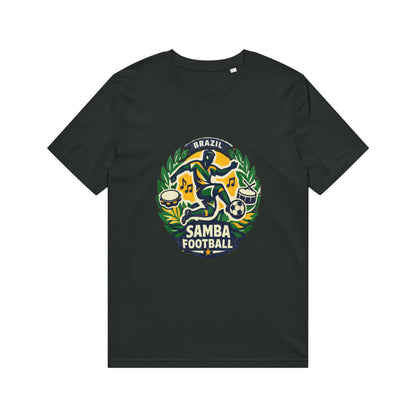 Samba Football T-Shirt — Brazil Soccer Crest Tee