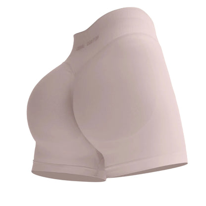 Coral Canton Impact Shorts High Waistband Butt Lifting