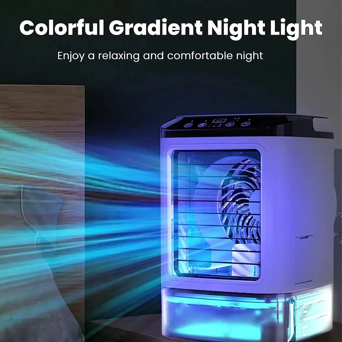 3-Speed Portable Aircon with Ultrasonic Cooling 3