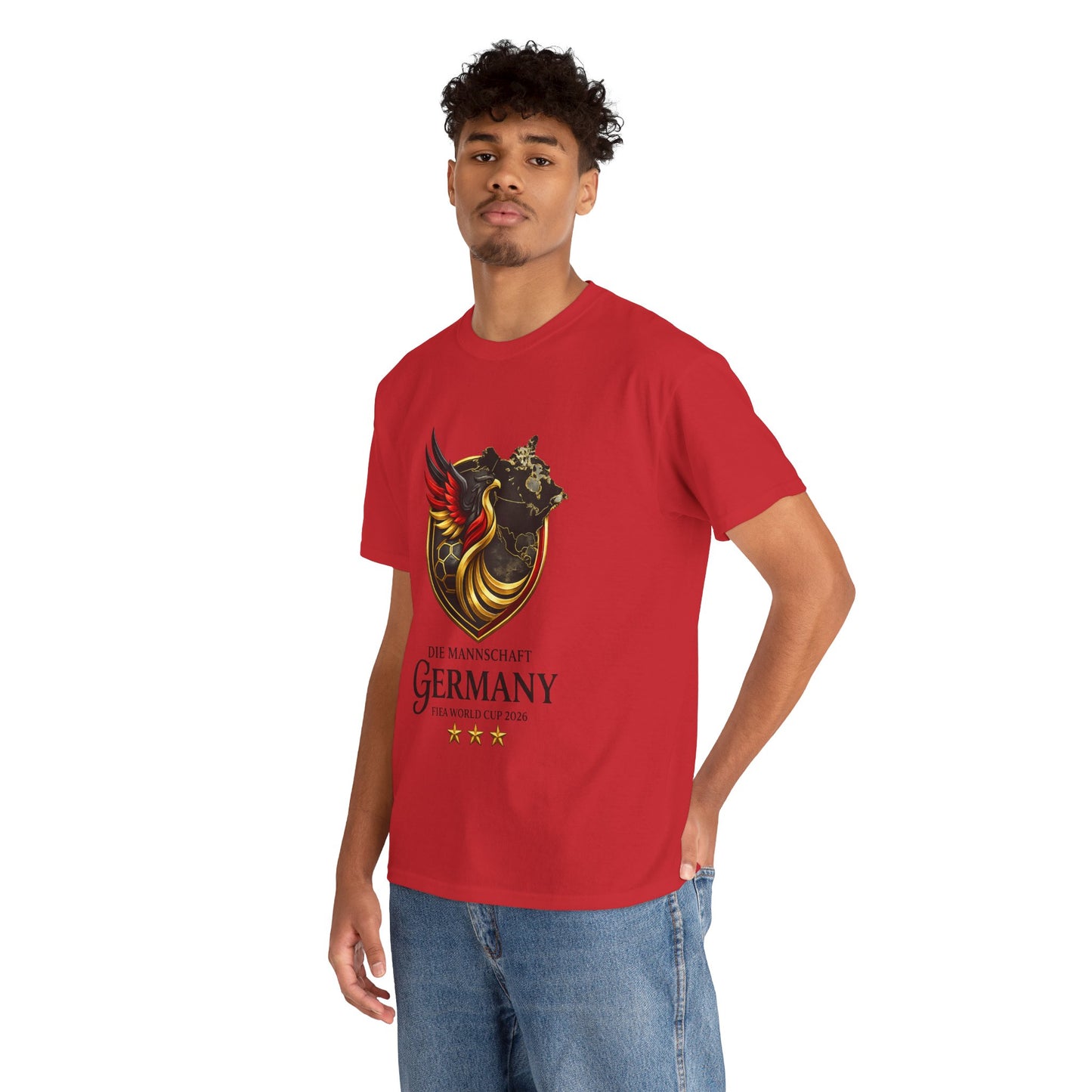 Germany Football Tee — The Mannschaft World Cup 2014 Retro Crest