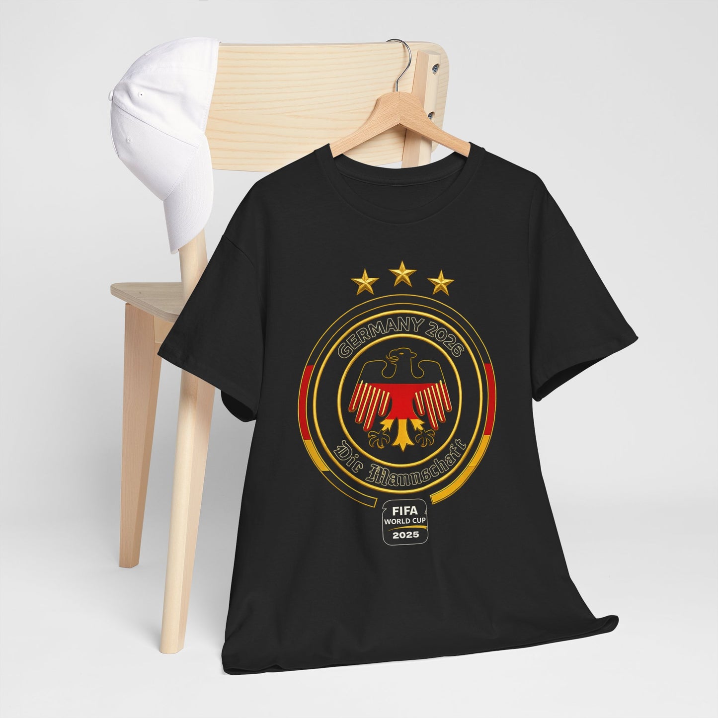 Germany Soccer Crest T-Shirt – Die Mannschaft 2020 World Cup Emblem