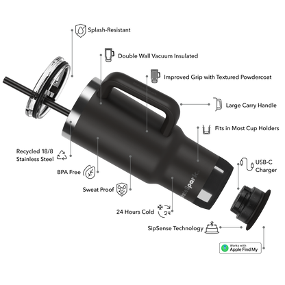 HidrateSpark PRO 2 – 30 oz Smart Hydration Tumbler