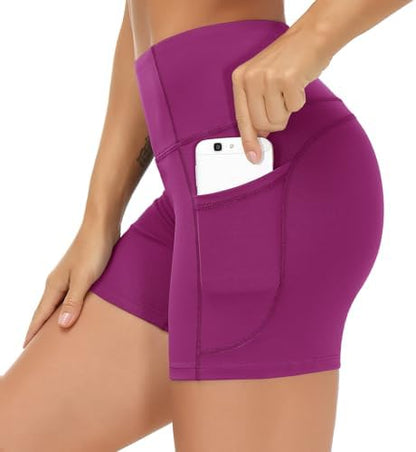 High Waist Yoga Shorts