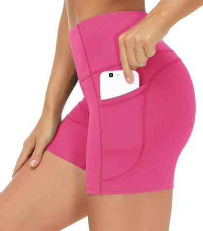 High Waist Yoga Shorts