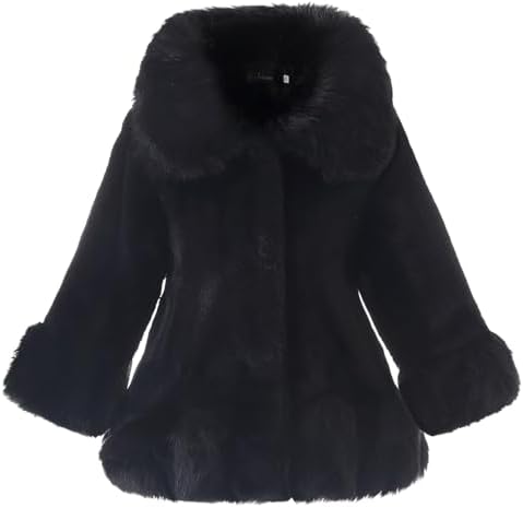 Girls Faux Fur Coat