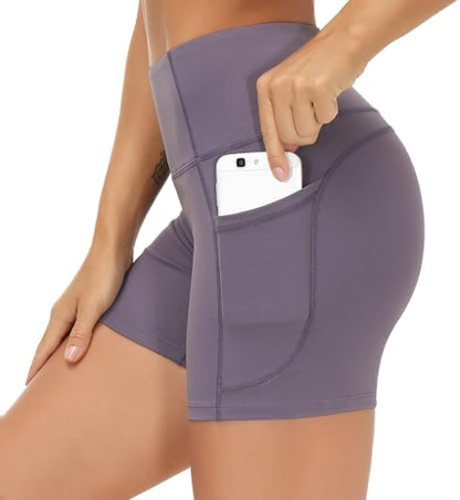 High Waist Yoga Shorts