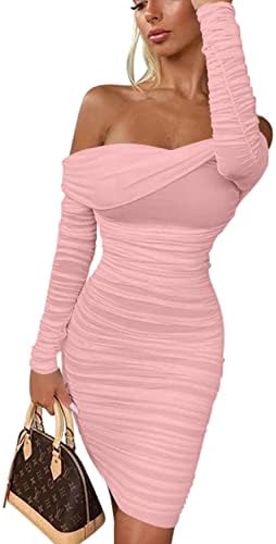 Off-Shoulder Mini Dress - Party Dress - Valentines Day