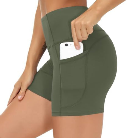 High Waist Yoga Shorts