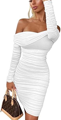 Off-Shoulder Mini Dress - Party Dress - Valentines Day