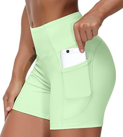 High Waist Yoga Shorts