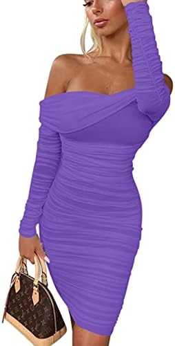 Off-Shoulder Mini Dress - Party Dress - Valentines Day