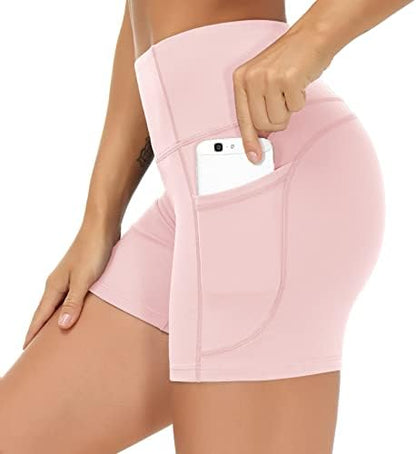 High Waist Yoga Shorts