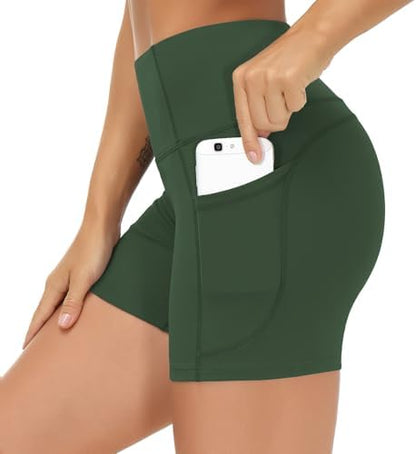 High Waist Yoga Shorts