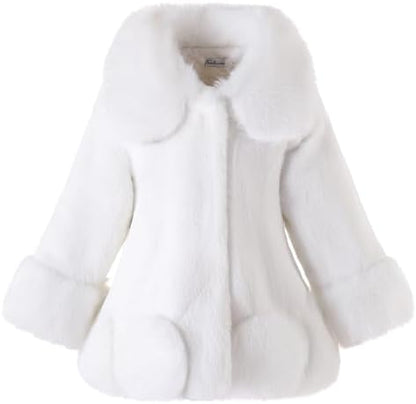 Girls Faux Fur Coat