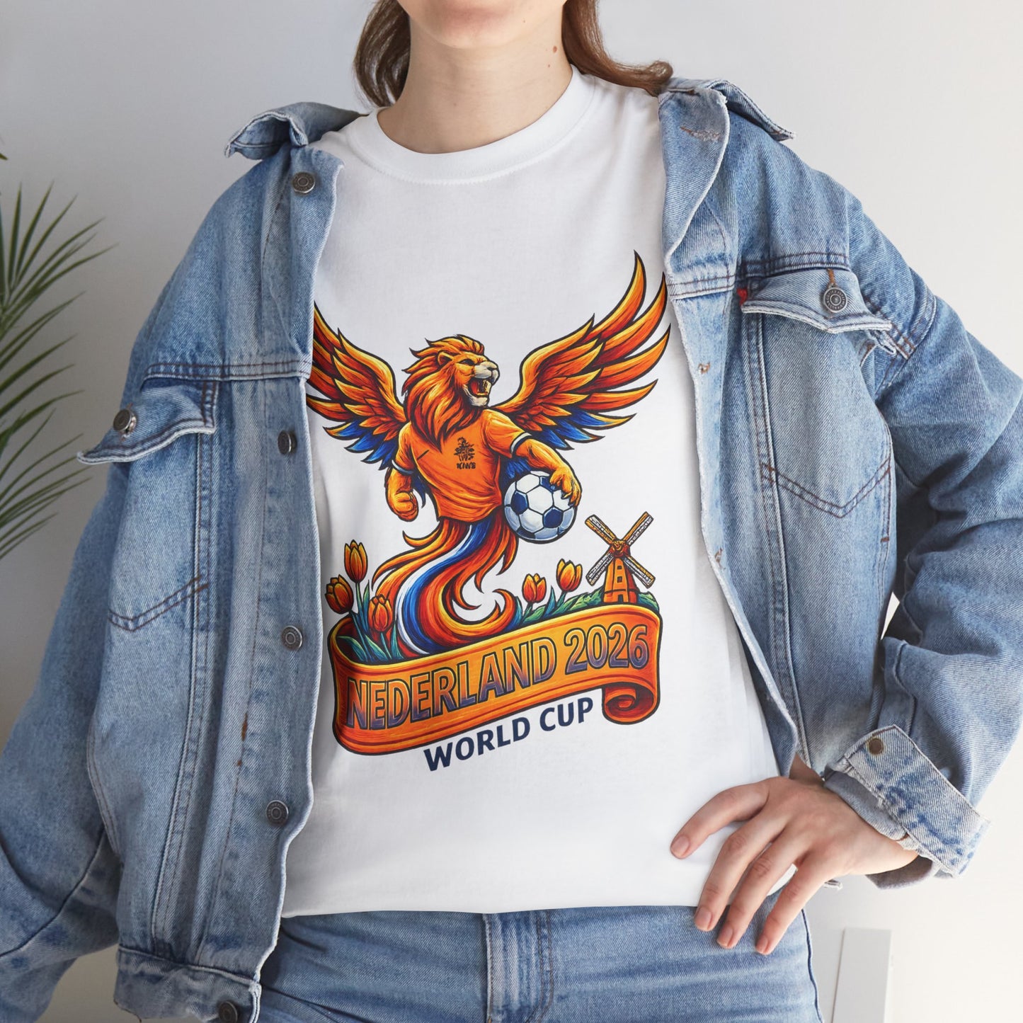 Netherlands 2022 World Cup Lion Graphic Tee